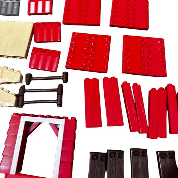 Mega Bloks First Builders Mixed Farm Ranch House Lot Animals People Vehicles - Picture 14 of 16